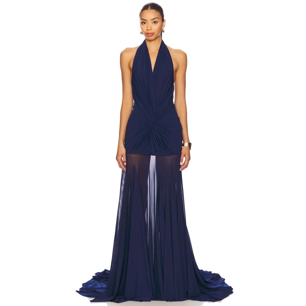 Deme by Gabriella REVOLVE Chloe Gown in Navy Blue Women's XS Prom Wedding
